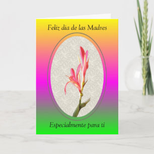 Feliz dia de las Madres, Especialmente... Kaart