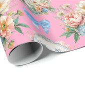 Feliz Dia de las Madres in het roze Cadeaupapier (Rol Hoek)