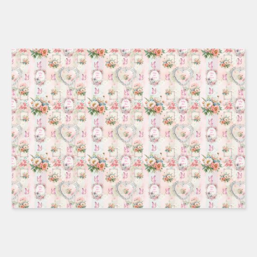 Feliz Dia de las Madres Mama Inpakpapier Vel (Voorkant 3)