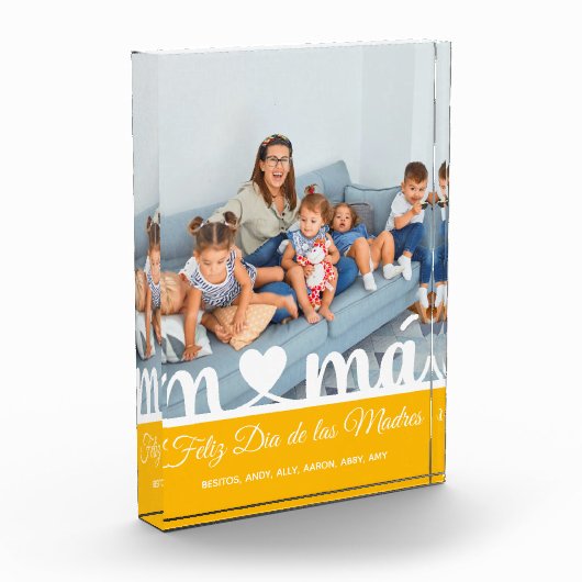 Feliz Dia de las Madres Mama Spaans  Fotoblokken (Links)