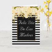 Feliz Día De Las Madres Moederdag Spaans Kaart (Gele Bloem)