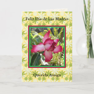 Feliz Dia de las Madres querida amiga 721 Kaart