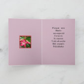 Feliz Dia de las Madres Querida Hermana 321 Kaart (Binnen)