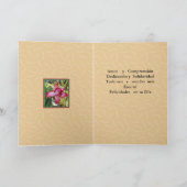 Feliz Dia de las Madres Sobrina 421 Kaart (Binnen)