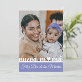 Feliz Dia de las Madres Spain Flat Wenskaart Kaart (Staand voorkant)