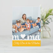 Feliz Dia de las Madres Spain Flat Wenskaart Kaart (Staand voorkant)