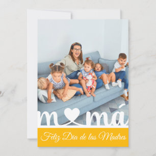 Feliz Dia de las Madres Spain Flat Wenskaart Kaart