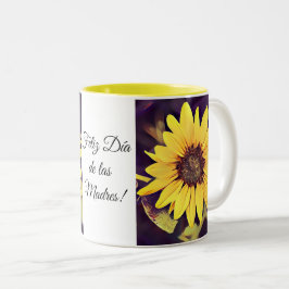Feliz Día de las Madres taza de café Tweekleurige Koffiemok