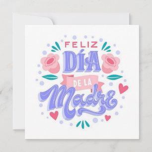 Feliz Dia De Le Madre Feestdagenkaart