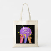 Feliz Dia De Reyes Kerstgelukkige drie Kings Da Tote Bag (Achterkant)