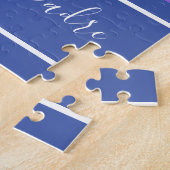 Feliz Día del Padre Blue Fathers Spaans Legpuzzel (Zijkant)