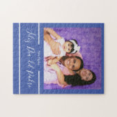 Feliz Día del Padre Blue Fathers Spaans Legpuzzel (Horizontaal)