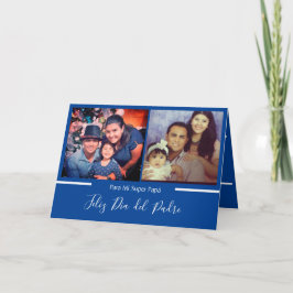 Feliz día del Padre Super Papá Spaans Kaart