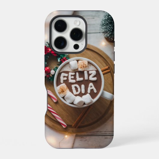 FELIZ DIA iPhone HOESJE (Achterkant)