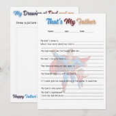 FELIZ DIA PAPA KAART (Voorkant / Achterkant)