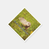 Feliz Groundhog Day, luiers Servet (Hoek)