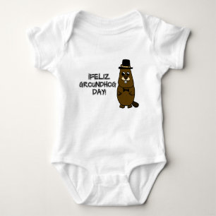 Feliz Groundhog Day! Romper