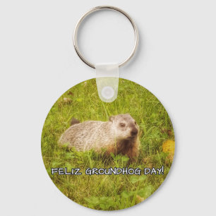 Feliz Groundhog Day, sleutelhanger