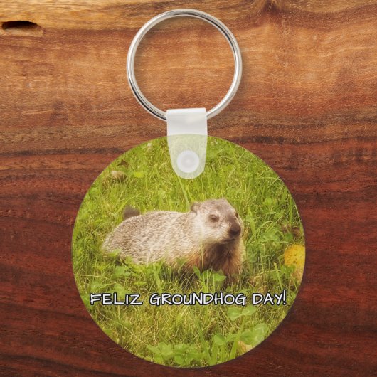 Feliz Groundhog Day, sleutelhanger (Voorkant)