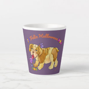 Feliz Halloween Puppy Mok 12 oz