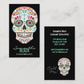 Feliz Muertos - Aangepaste verticale kaart voor su Visitekaartje (Voorkant / Achterkant)