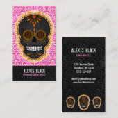 Feliz Muertos - Aangepaste verticale kaart voor su Visitekaartje (Voorkant / Achterkant)