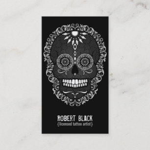 Feliz Muertos - Aangepaste verticale kaart voor su Visitekaartje