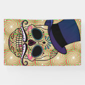 FELIZ MUERTOS Banner MET GROMMETS (Horizontaal)