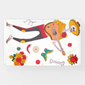 FELIZ MUERTOS BANNER W/GROMMETS (Horizontaal)