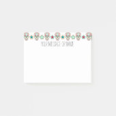 Feliz Muertos - Custom Sugar Skull Post-it® notes (Voorkant)