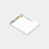 Feliz Muertos - Custom Sugar Skull Post-it® notes (Schuin)