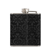 Feliz Muertos - Festive Sugar Skull Flask Heupfles (Achterkant)