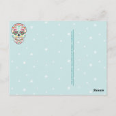 Feliz Muertos - Happy Sugar Skull Briefkaart (Achterkant)