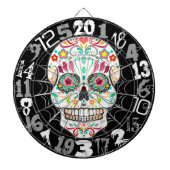 Feliz Muertos - Happy Sugar Skull Dartboard Dartbord (Voorkant)