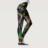 FELIZ MUERTOS LEGGINGS (Rechts)