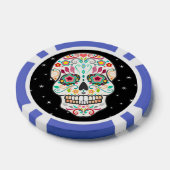 Feliz Muertos - Sugar Skull Custom Poker Chips (Enkel)
