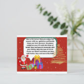 Feliz Natal  Briefkaart (Staand voorkant)