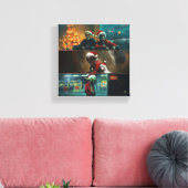 Feliz Natal Canvas Afdruk (Insitu (Woonkamer))