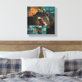 Feliz Natal Canvas Afdruk (Insitu (Slaapkamer))