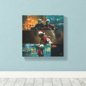 Feliz Natal Canvas Afdruk (Insitu (Houten vloer))