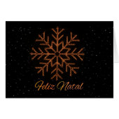 Feliz Natal Crystal Lights (Voorkant Horizontaal)