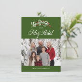 Feliz Natal-fotokaarten Feestdagenkaart (Staand voorkant)