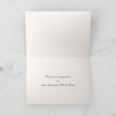 Feliz Natal. KerstKaart in het Portugees Feestdagen Kaart (Binnen)