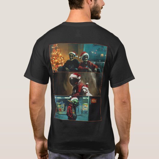 Feliz Natal (Modelo II) T-shirt (Achterkant)