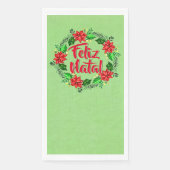 Feliz Natal Portugese kerst Servet (Voorkant)