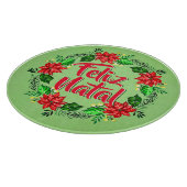 Feliz Natal Portugese kerst Snijplank (Hoek)