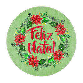 Feliz Natal Portugese kerst Snijplank