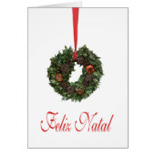 Feliz Natal, Portugese kerstkaart (Voorkant)