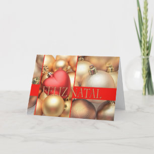 Feliz Natal - Portugese kerstKaart Feestdagen Kaart