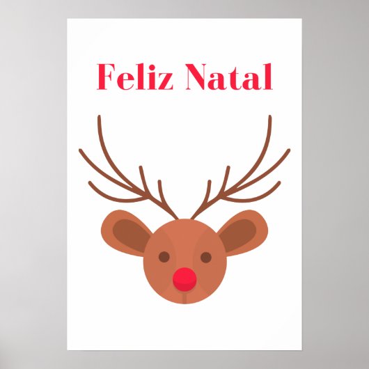 Feliz Natal Poster (Voorkant)